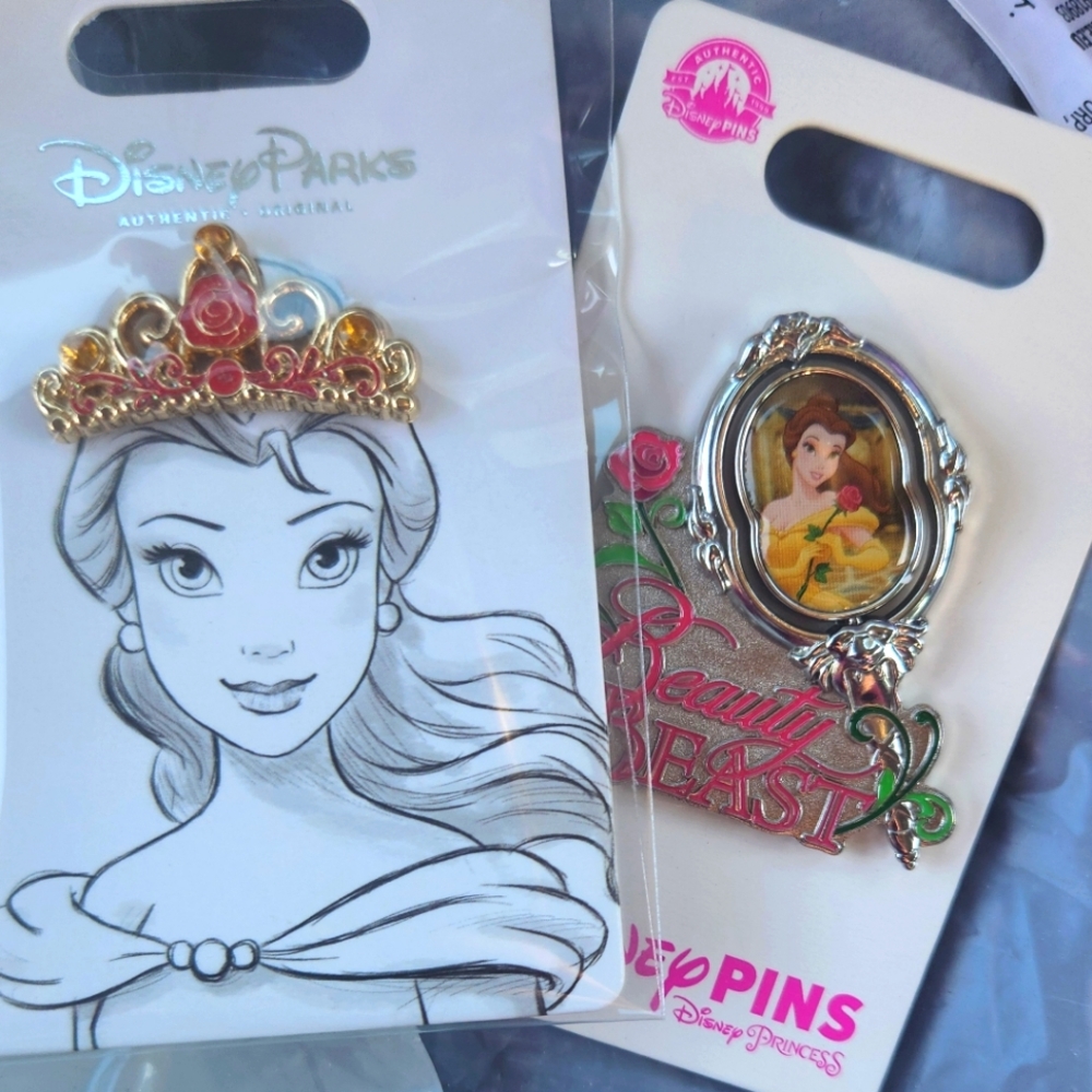 Disney Belle pin set
